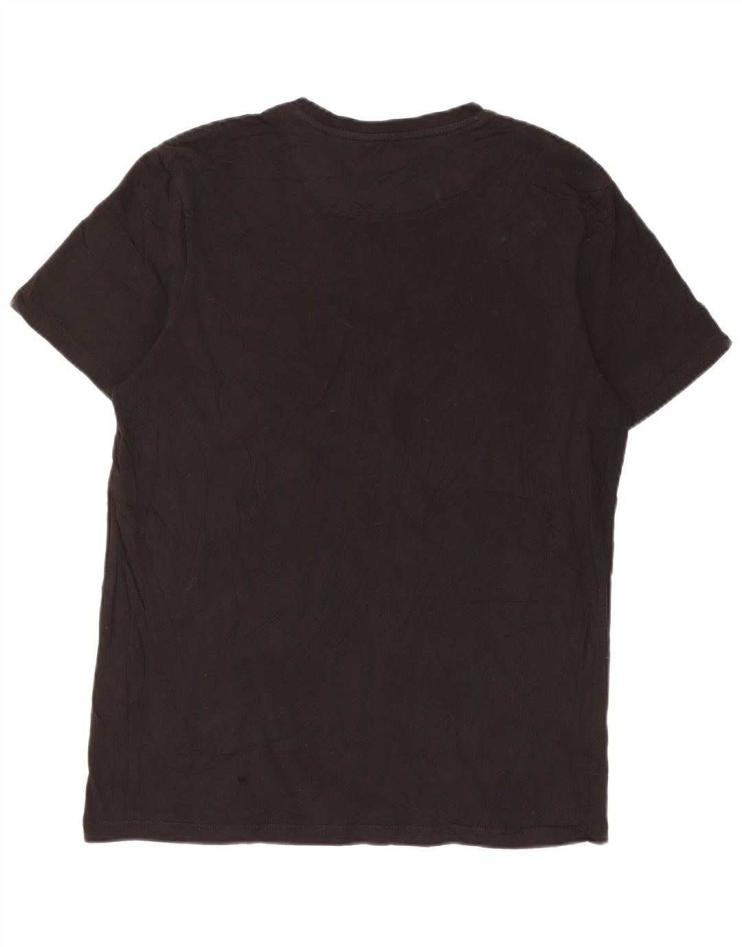 Tricou pentru bărbați Lyle & Scott Top mediu din bumbac negru