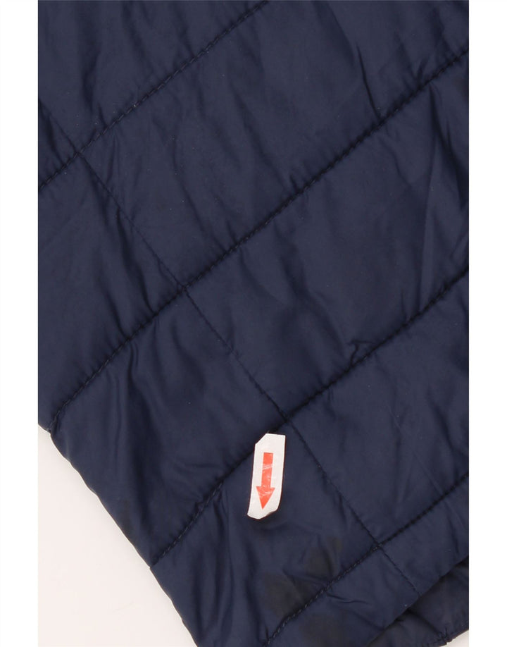 Jachetă căptușită pentru bărbați Superdry UK 40 mare nailon bleumarin