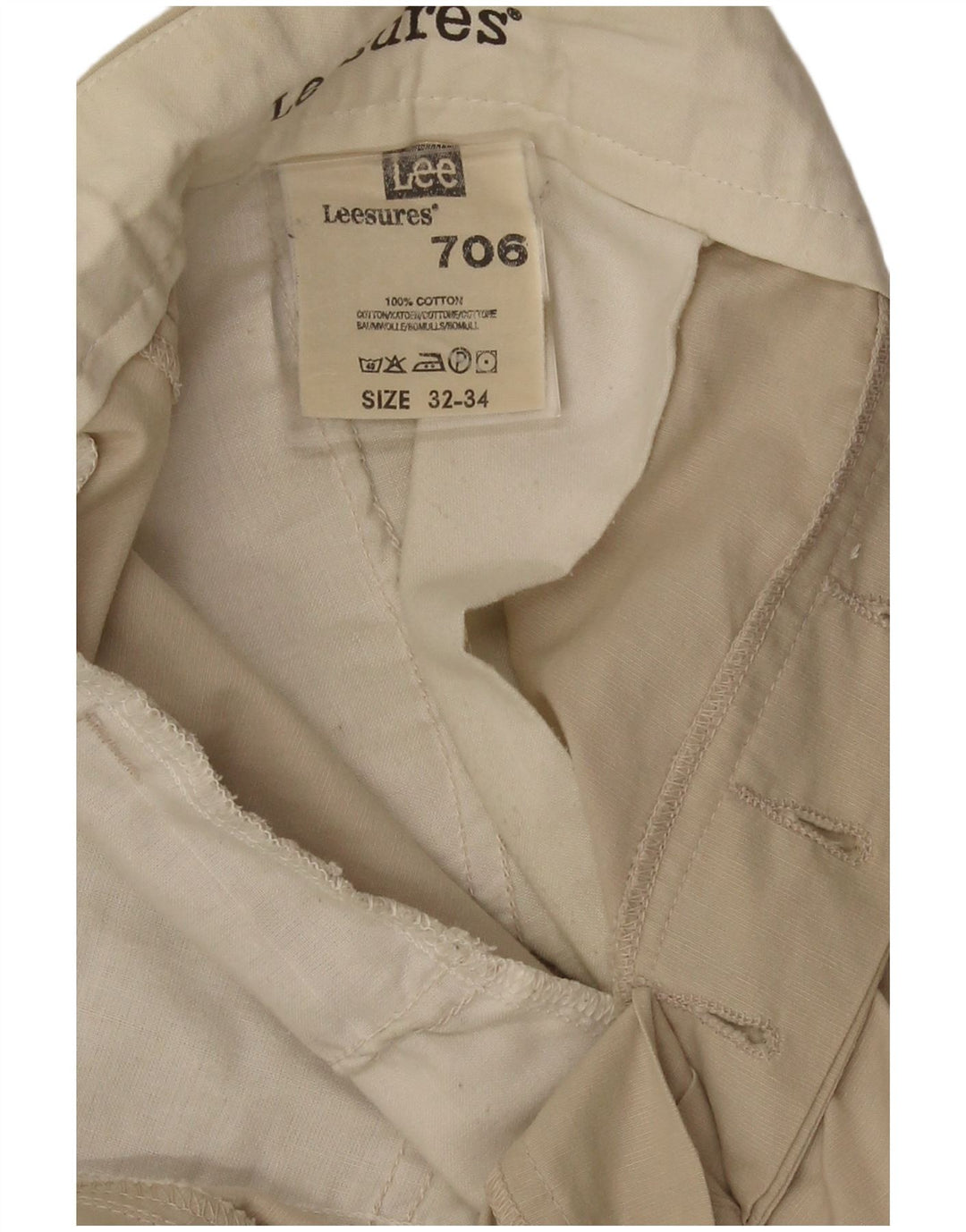 Pantaloni chino drept bărbați Lee W32 L29 bej