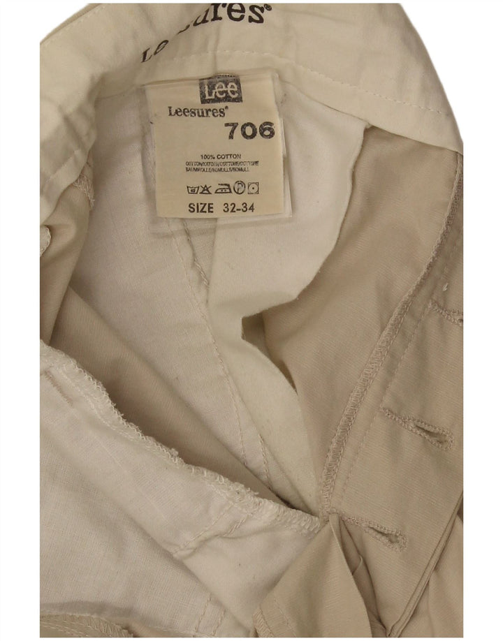 Pantaloni chino drept bărbați Lee W32 L29 bej