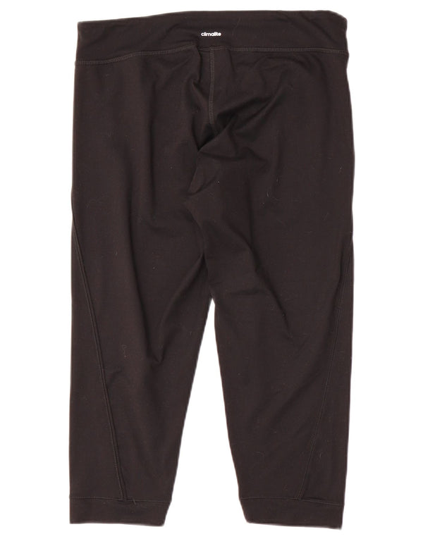 Pantaloni de trening Climalite pentru femei Adidas Pantaloni de jogging UK 12/14 Medium Negru