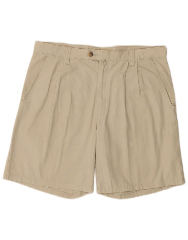 Pantaloni scurți chino pegged Slam pentru bărbați IT 52 XL W36 bumbac bej