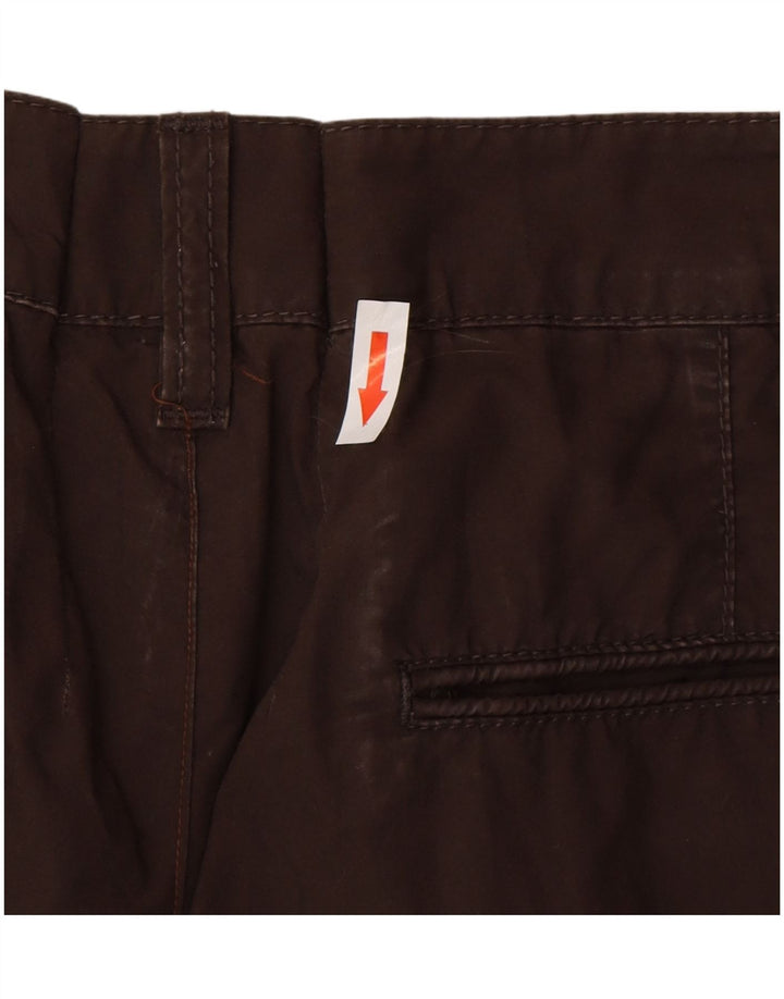Pantaloni scurți chino pentru bărbați Calvin Klein W36, bumbac maro mare