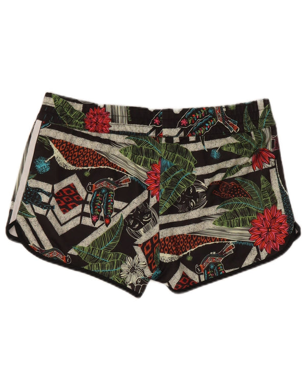Pantaloni scurți Sport Passaredo pentru femei Adidas UK 14 Medium Multicolor Floral
