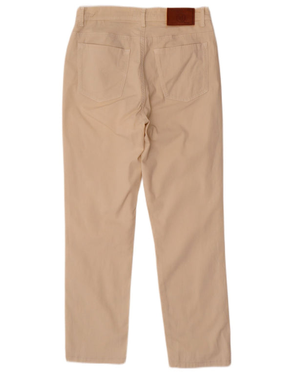 Pantaloni tăiați pentru femei Trussardi IT 42 Medium W28 L25 Bej Bumbac