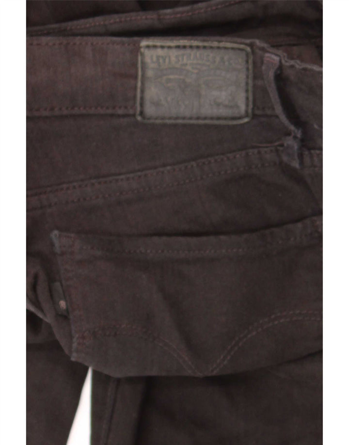 Blugi Levi's 712 Slim pentru femei W26 L30 bumbac negru