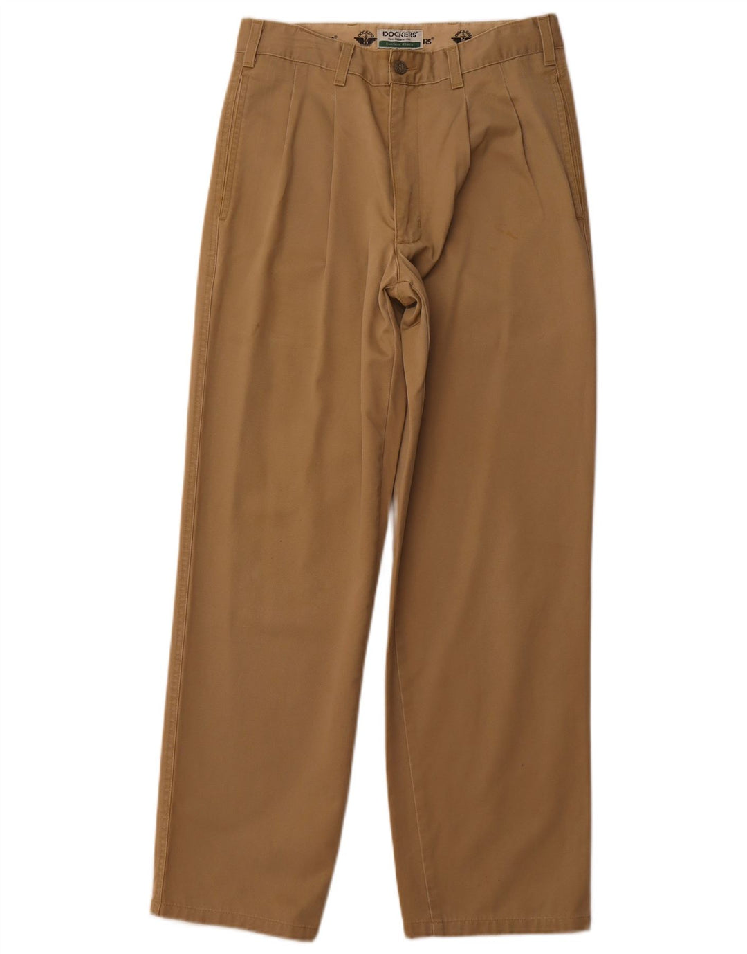 Pantaloni chino pentru bărbați DOCKERS Kakis cu cuplare L30 L32 bumbac bej