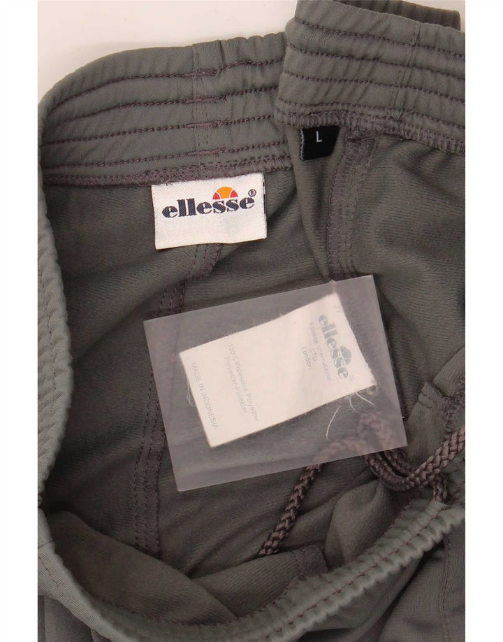 Pantaloni de trening pentru bărbați Ellesse, mari, gri, poliester