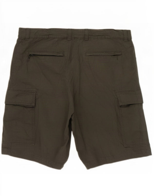 Pantaloni scurți cargo pentru bărbați Marks & Spencer W40 XL bumbac kaki