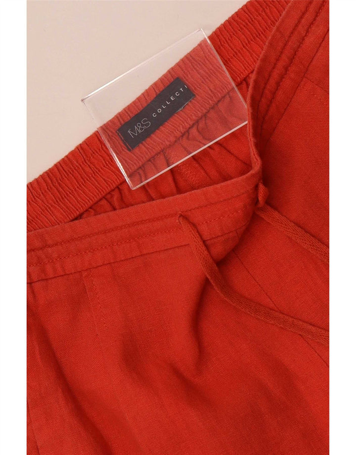 Pantaloni scurți casual pentru femei Marks & Spencer W28 Medium Red
