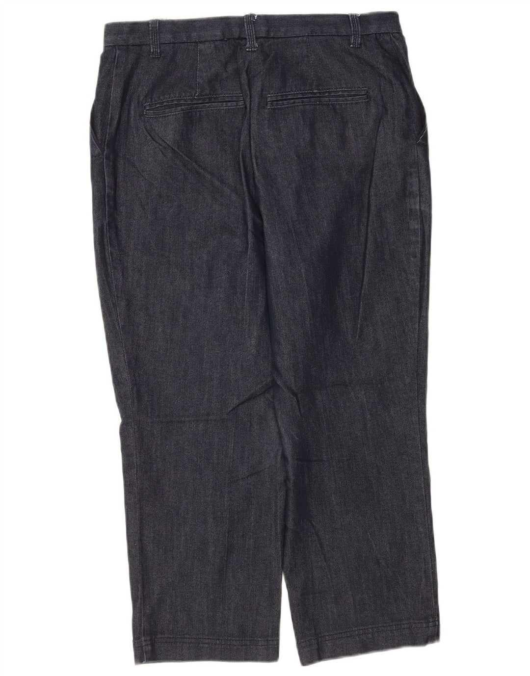 Pantaloni Capri pentru femei Marks & Spencer UK 12 Medium W30 L22 Bleumarin