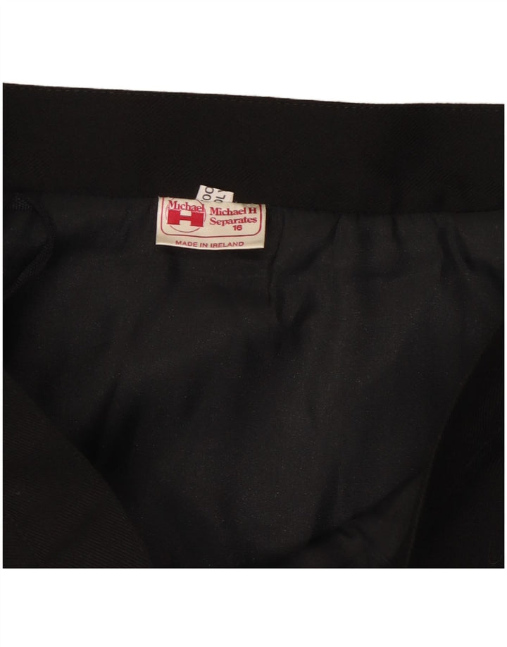 Michael H. Fusta dreaptă pentru femei UK 16 Large W32 Black
