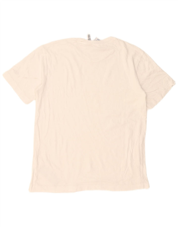 Tricou Bărbați Champion Top Medium Alb Bumbac