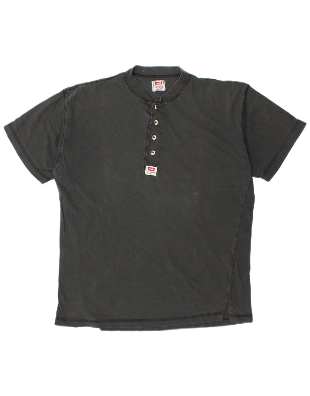 Tricou pentru bărbați LEVI'S Top mare din bumbac negru