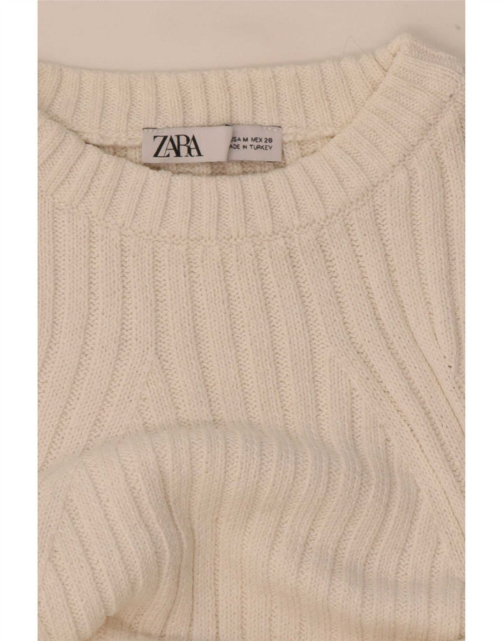 Vestă pentru femei Zara UK 14 Medium White