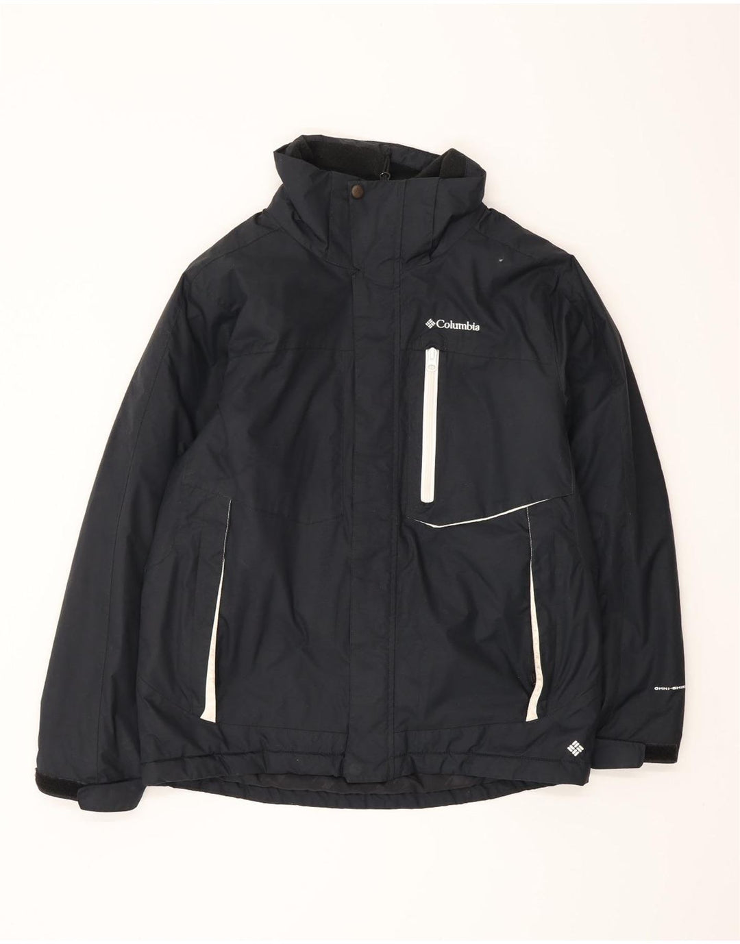 Jachetă Windbreaker pentru băieți Columbia 14-15 ani, nailon negru