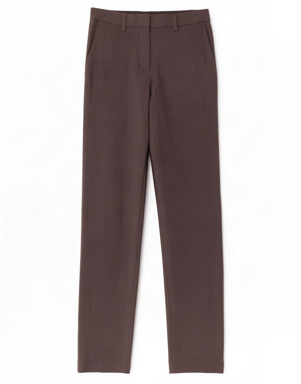 Pantaloni casual drepti pentru femei Marks & Spencer UK 8 Small W27 L30 Gri