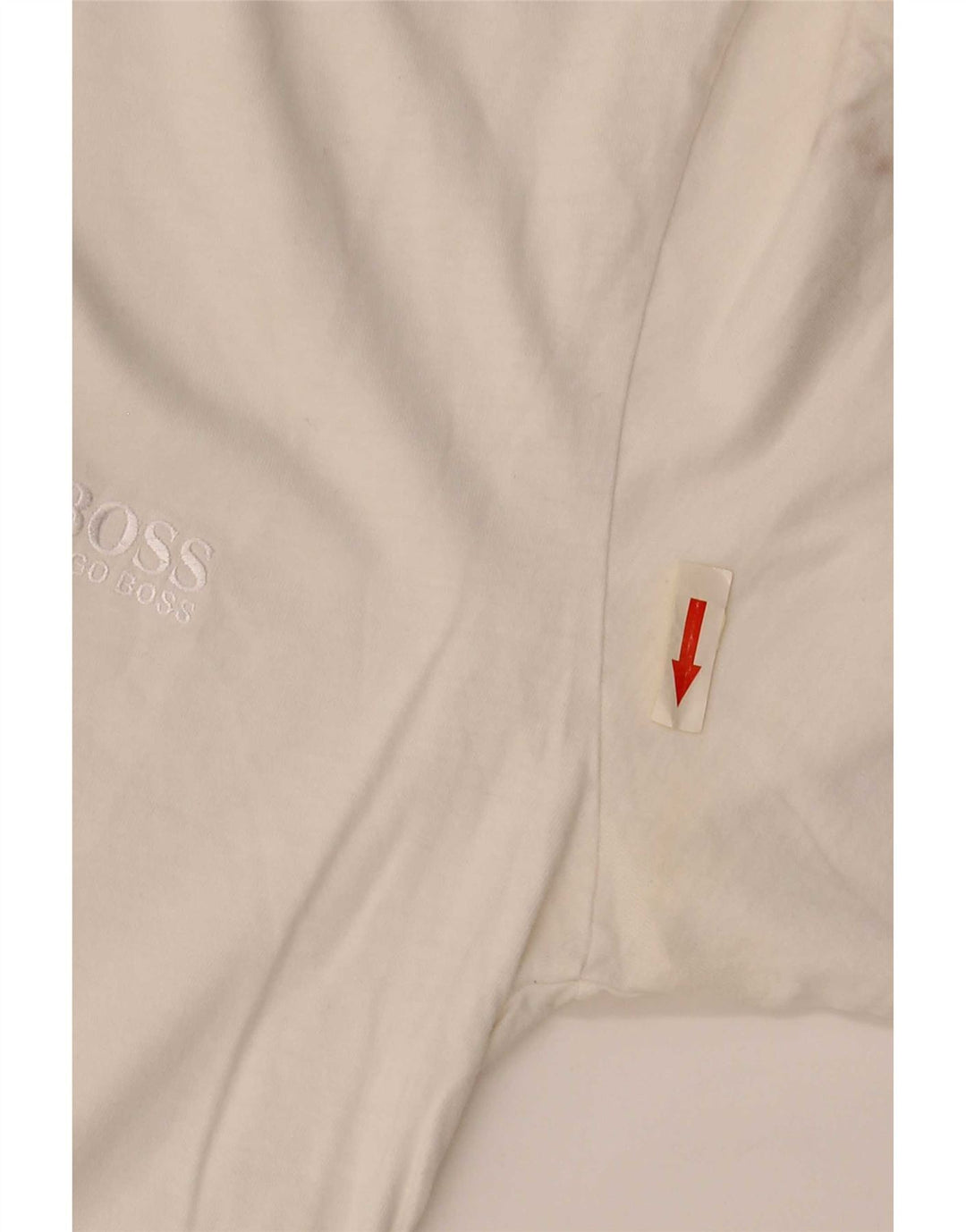 Tricou pentru bărbați Hugo Boss Top mic din bumbac alb