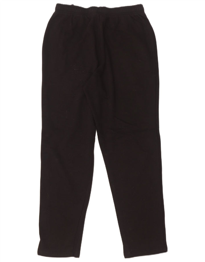 Pantaloni de trening Adidas pentru bărbați, bumbac mediu negru
