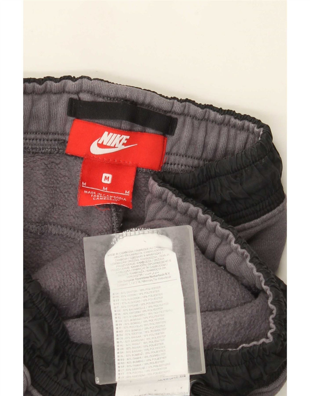 Pantaloni de trening Nike pentru bărbați Joggeri din bumbac gri mediu