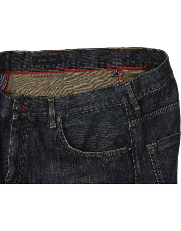 Blugi pentru bărbați TOMMY HILFIGER Bootcut W38 L30 Bumbac bleumarin