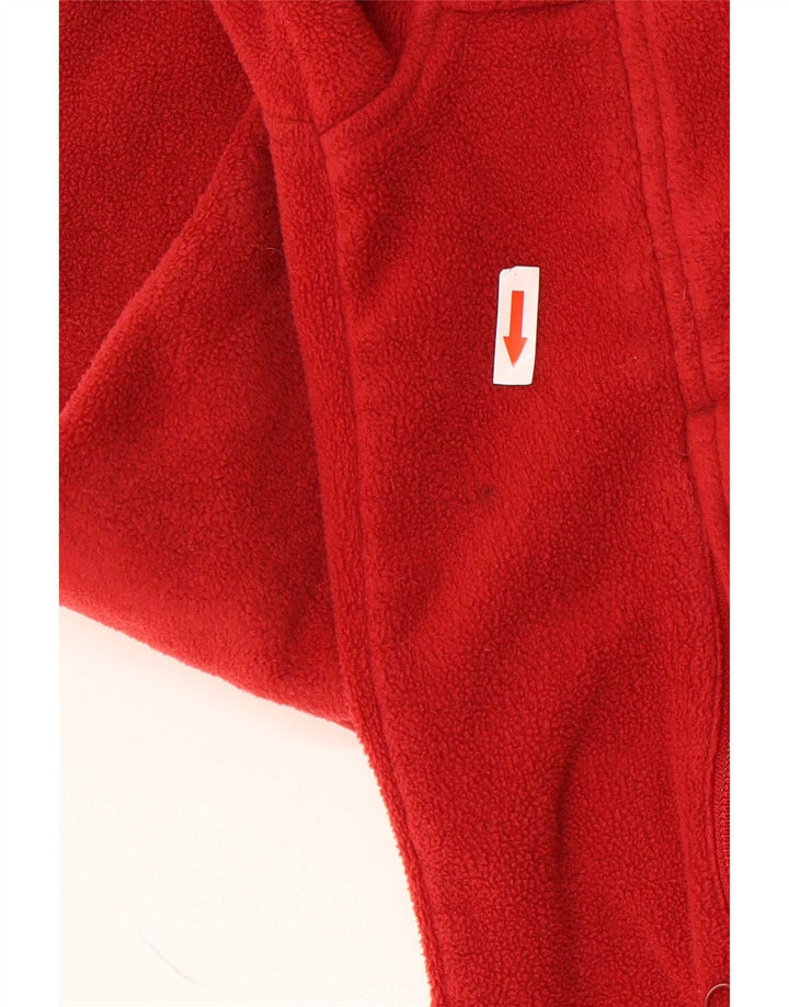 Jachetă fleece Columbia pentru bărbați UK 42 XL poliester roșu