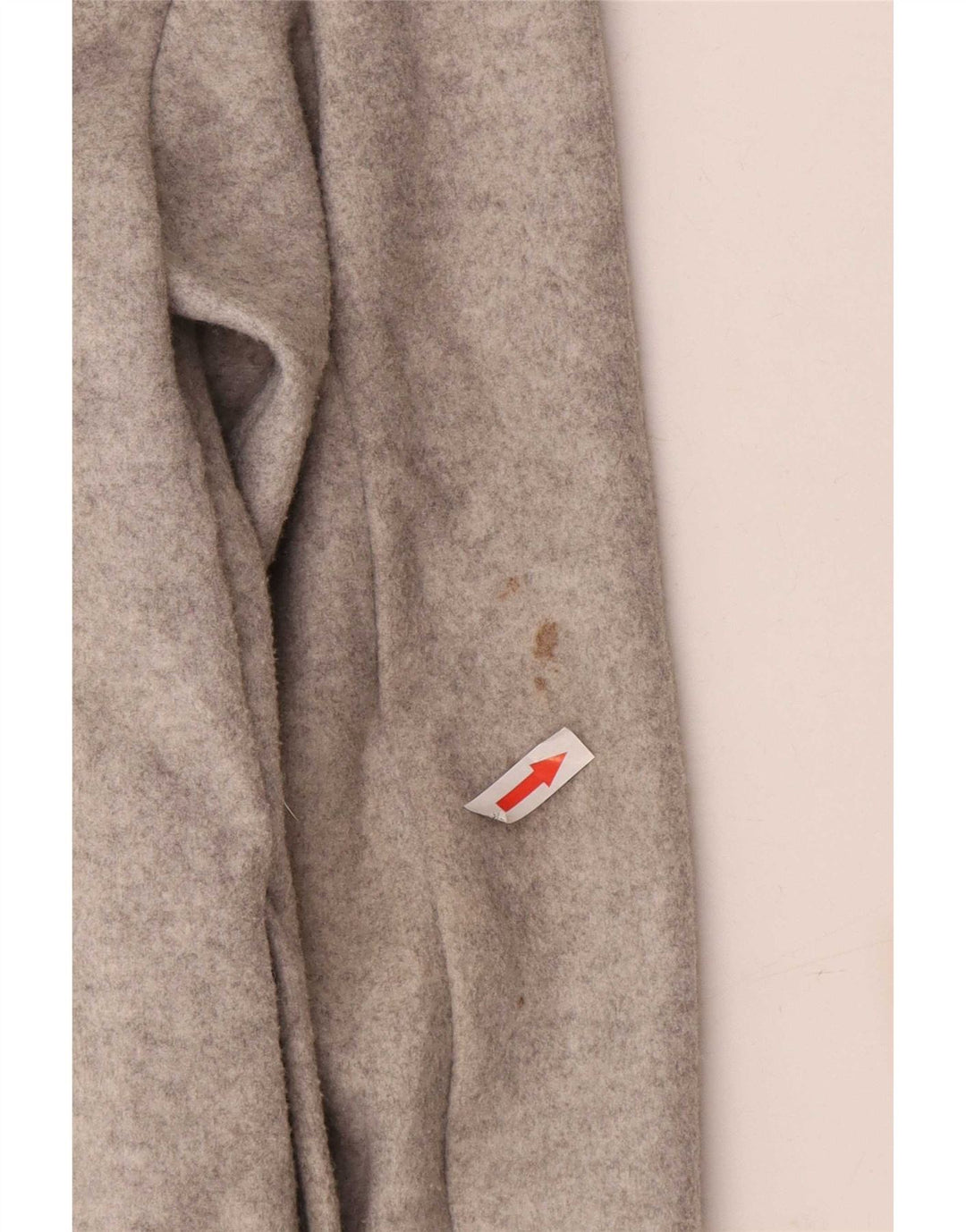 Topshop pardesiu supradimensionat pentru femei UK 8 mic poliester gri