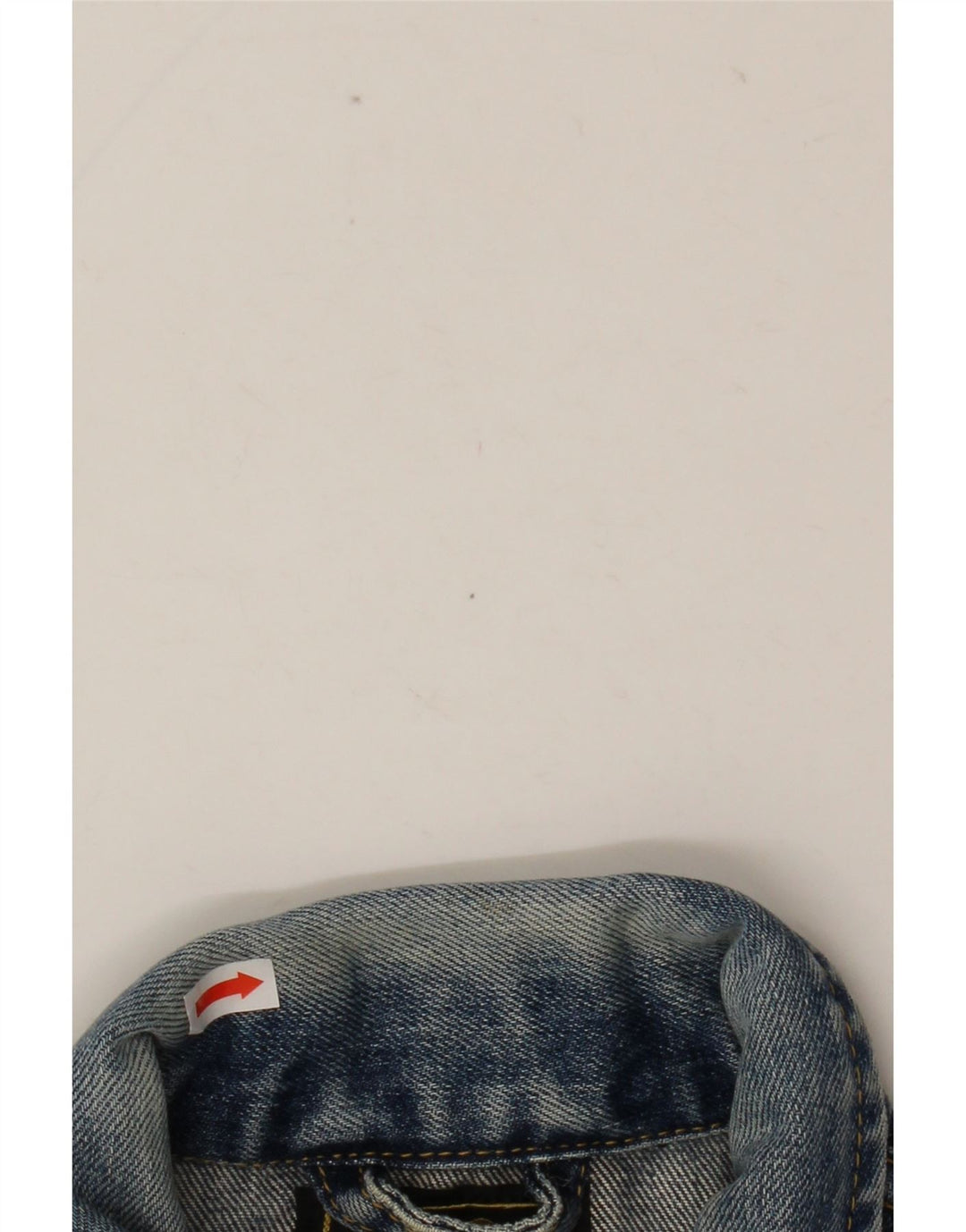Jachetă Lee de denim crop pentru femei UK 10 mic, albastru, bumbac