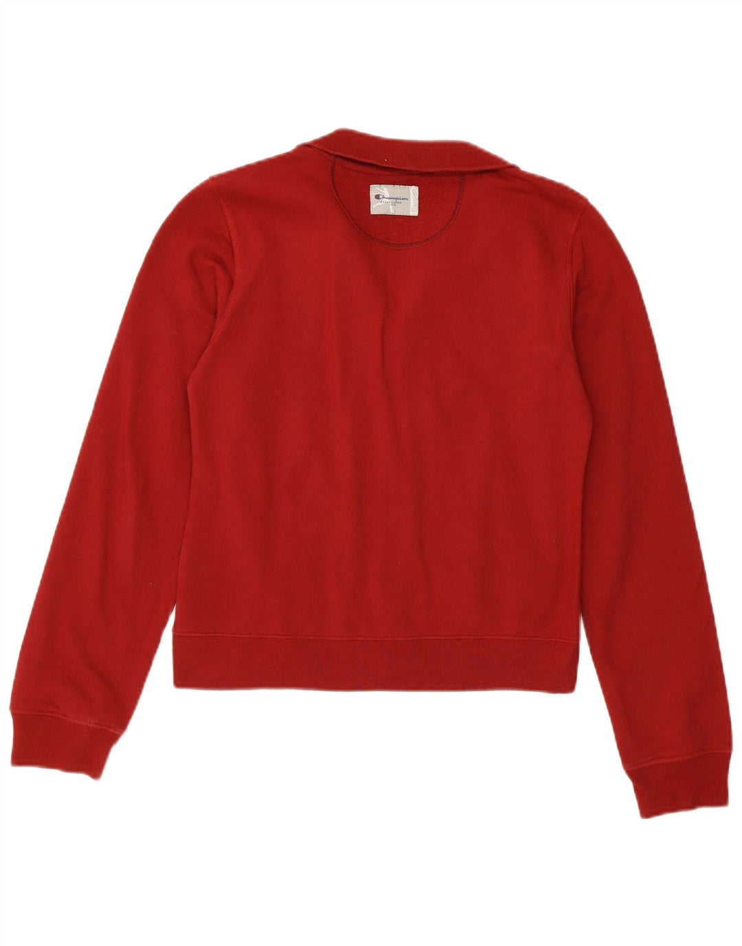 Jachetă de top pentru trening cu grafică pentru femei CHAMPION UK 10 Mic Burgundy