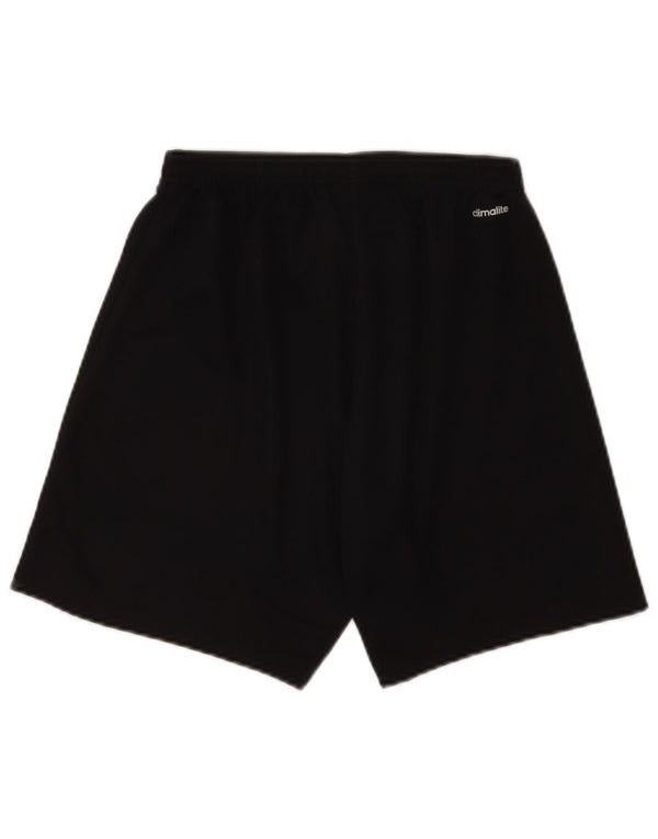 Pantaloni scurți sport adidas Climalite pentru bărbați, poliester negru mic