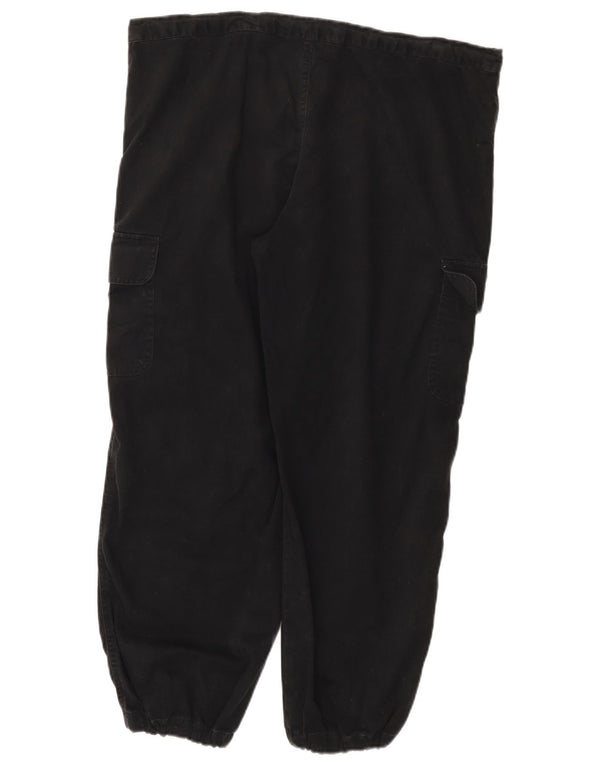 Marks & Spencer Pantaloni cargo pentru femei St. Michael UK 16 Large W38 L27 Black