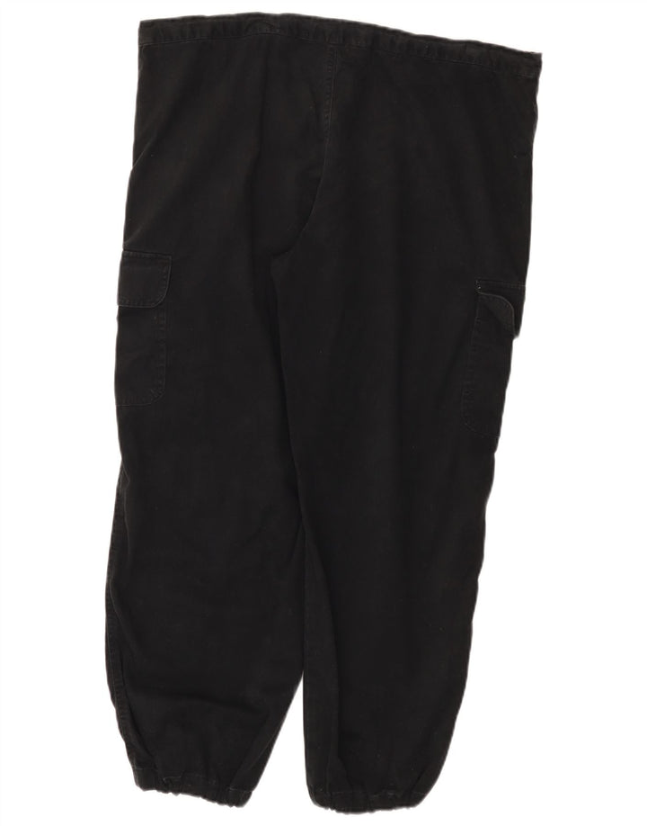 Marks & Spencer Pantaloni cargo pentru femei St. Michael UK 16 Large W38 L27 Black