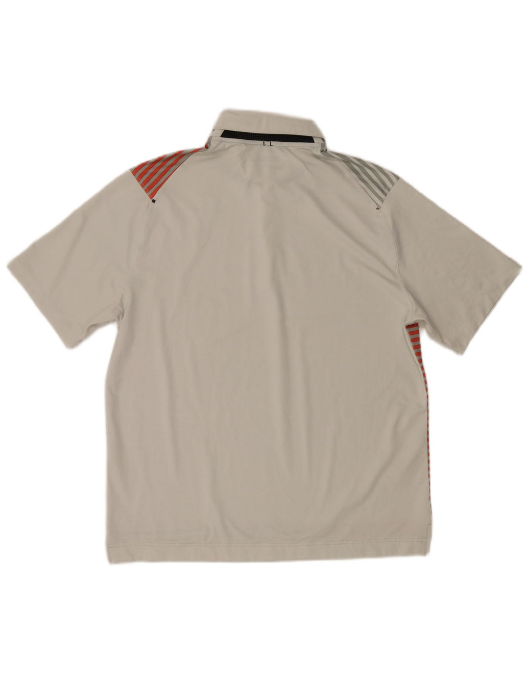 Tricou polo Nike Dri Fit pentru bărbați, gri mediu cu dungi