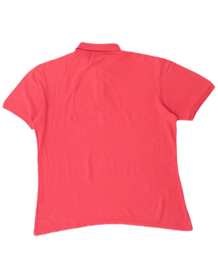 Tricou polo Fila pentru bărbați, mare, roz, bumbac