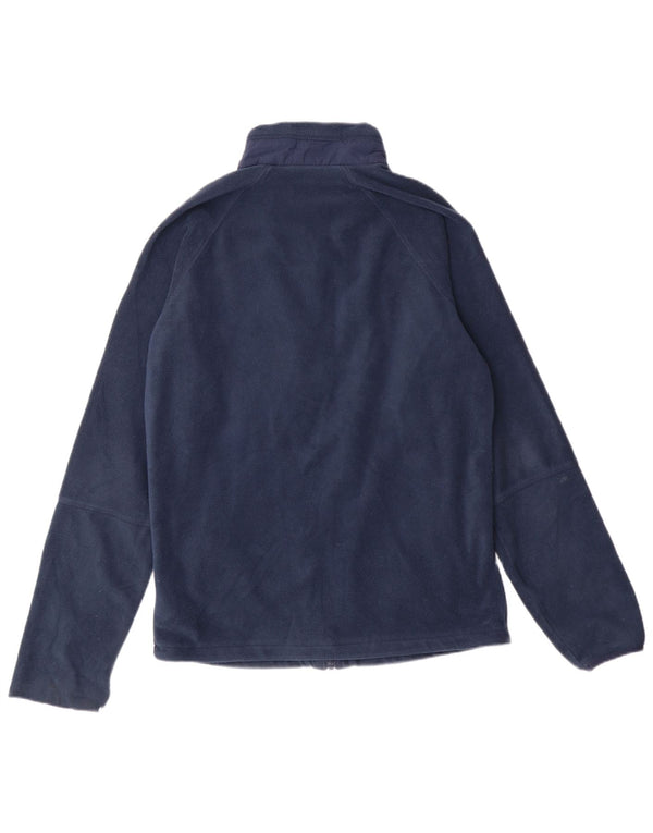 Jachetă fleece Columbia pentru bărbați, poliester mediu albastru bleumarin