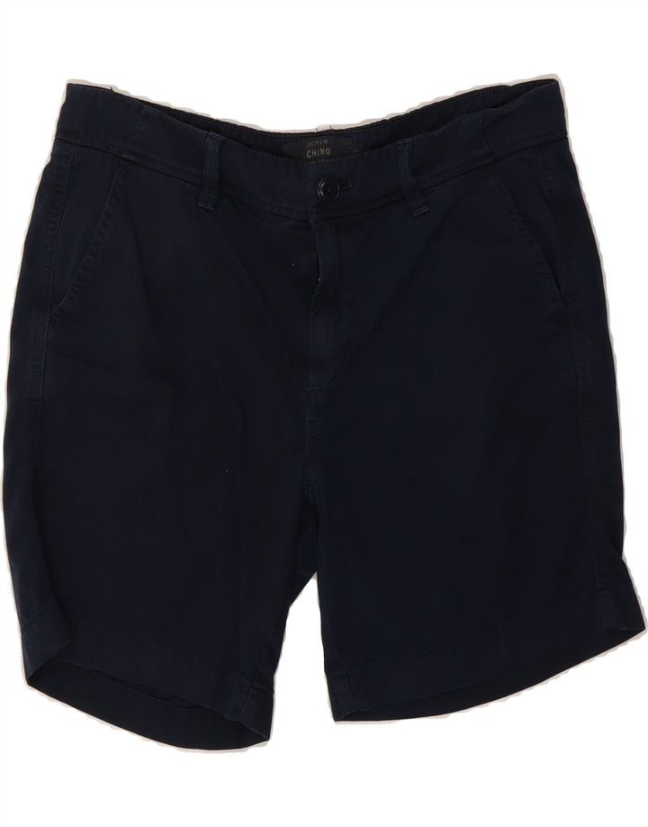 J. CREW Womens Chino Shorts US 6 Medium W32  Navy Blue Cotton Vintage J. Crew and Second-Hand J. Crew from Messina Hembry 