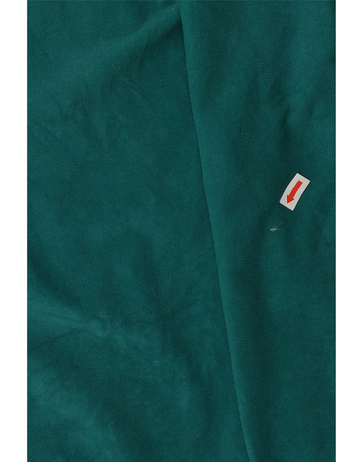 Pantaloni de trening Diadora pentru bărbați din velur UK 38 Poliester verde mediu