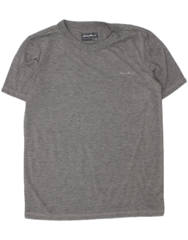 Tricou pentru băieți Eddie Bauer Top 10-11 ani Poliester gri mediu