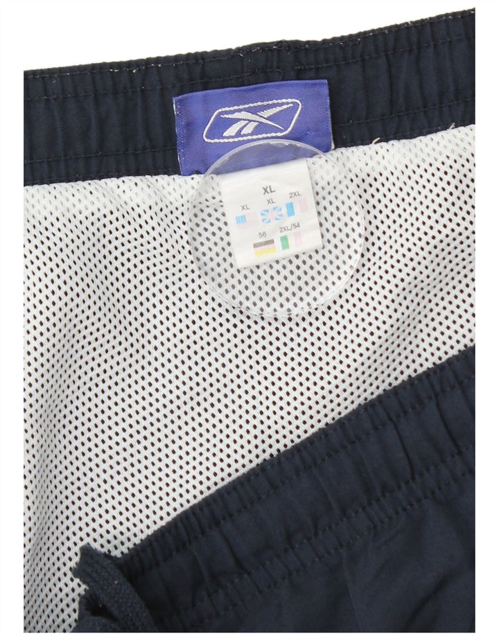 Pantaloni scurți de înot Reebok pentru bărbați XL bleumarin din poliester