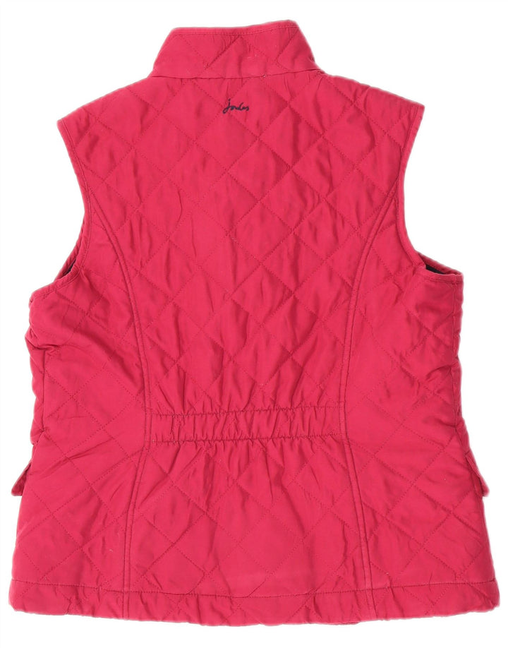 Gilet matlasat pentru femei Joules UK 16, mare, roz, poliester