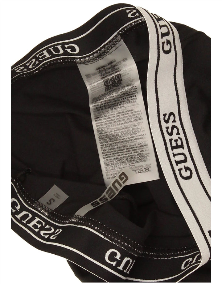 Leggings Capri Guess pentru femei UK 10 Small Black Modal