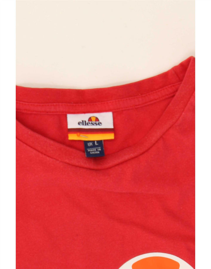 Tricou grafic pentru bărbați Ellesse Top mare roșu