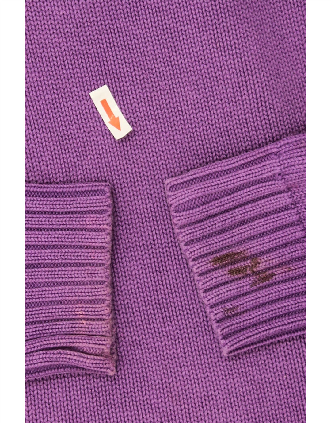 Pulover pentru bărbați Zara, cu decolteu în V, mare violet