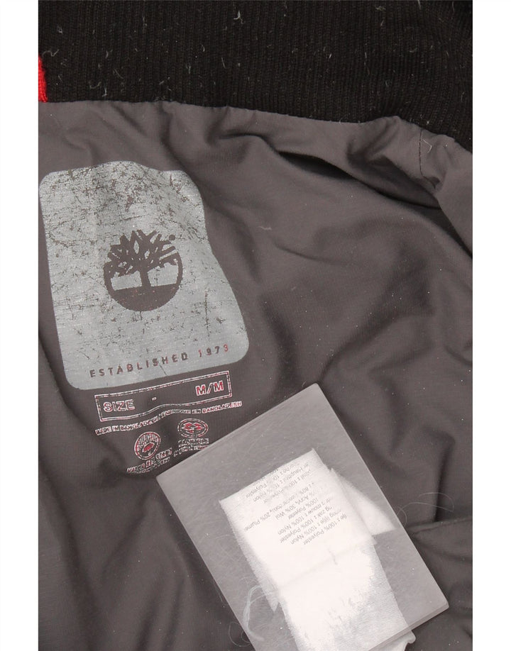 Jachetă căptușită cu glugă pentru bărbați TIMBERLAND UK 38 Poliester mediu negru