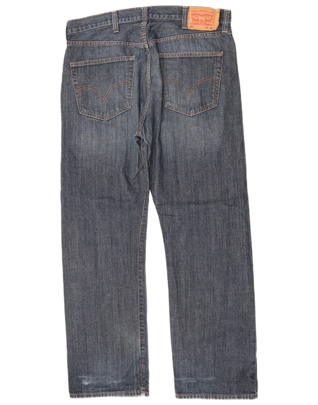 Blugi drepti pentru bărbați Levi's 501 W38 L32 Bumbac albastru