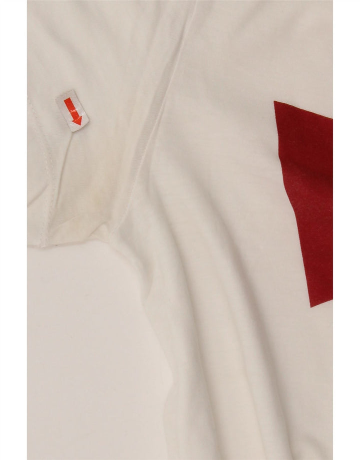 Tricou grafic LEVI'S pentru femei Top UK 10 Small White