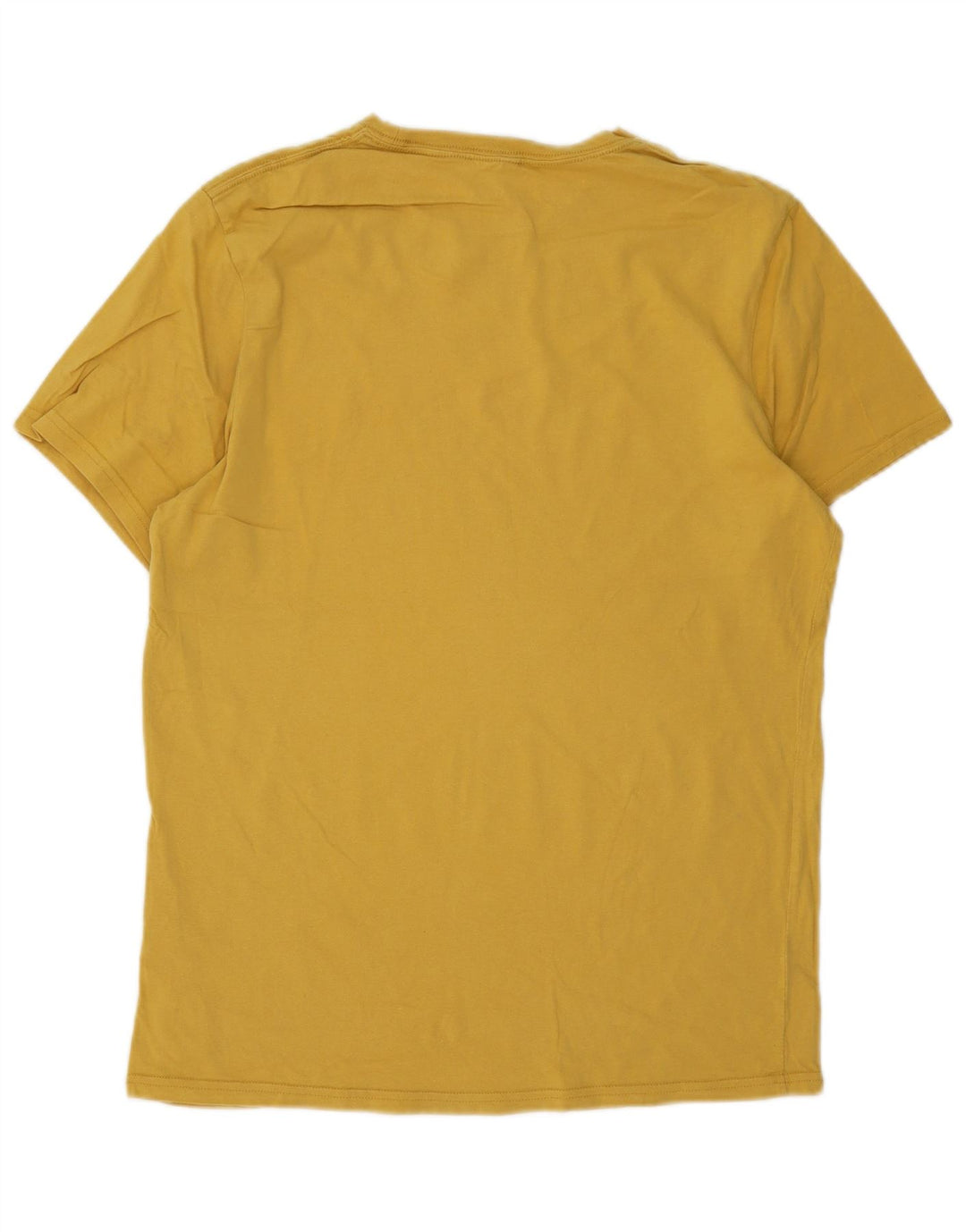 Tricou Jack Wills pentru bărbați, cu croiala clasică, top din bumbac galben mediu
