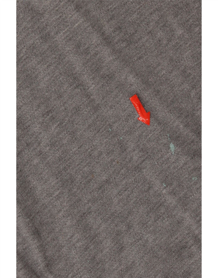 Tricou polo Nike pentru bărbați, XL, gri bumbac cu pete