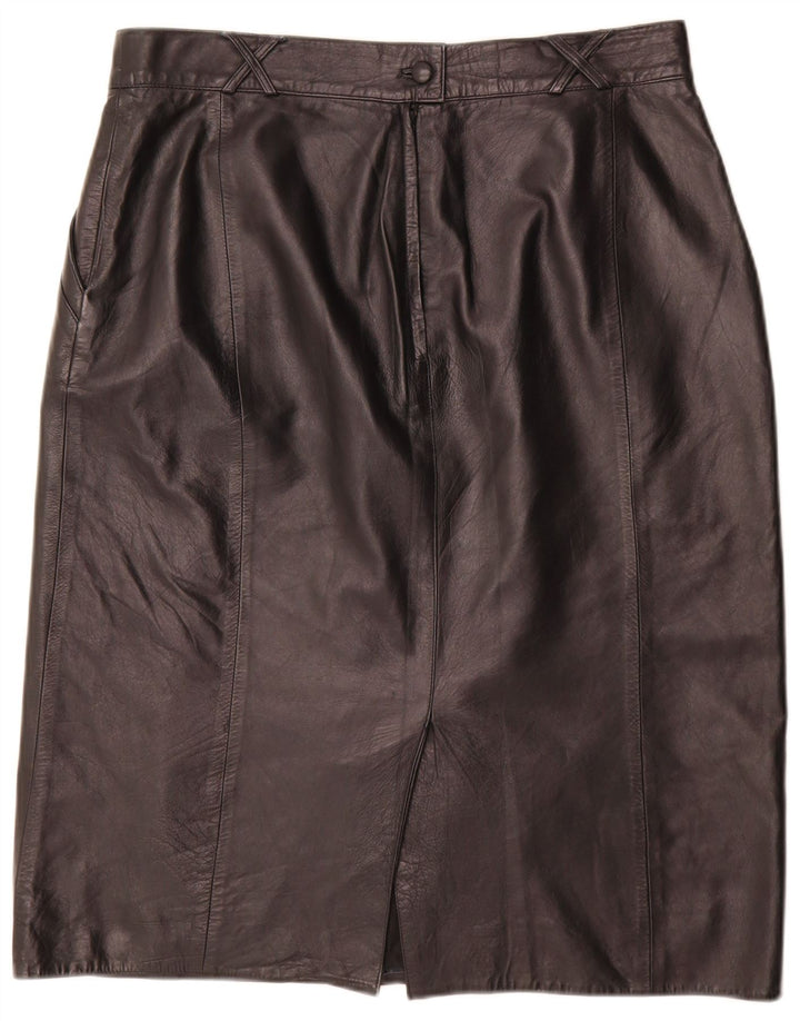 Fusta de piele Norma pentru femei EU 44 XL W34 Piele neagră