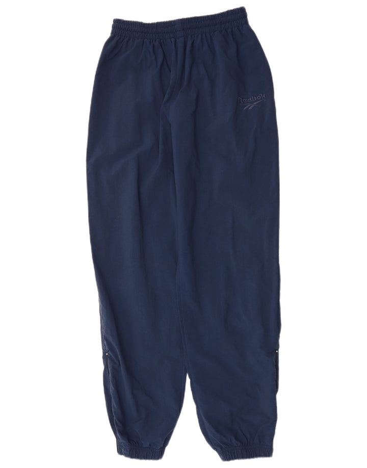 Pantaloni de trening pentru bărbați Reebok Pantaloni de jogging Mediu Poliamidă bleumarin